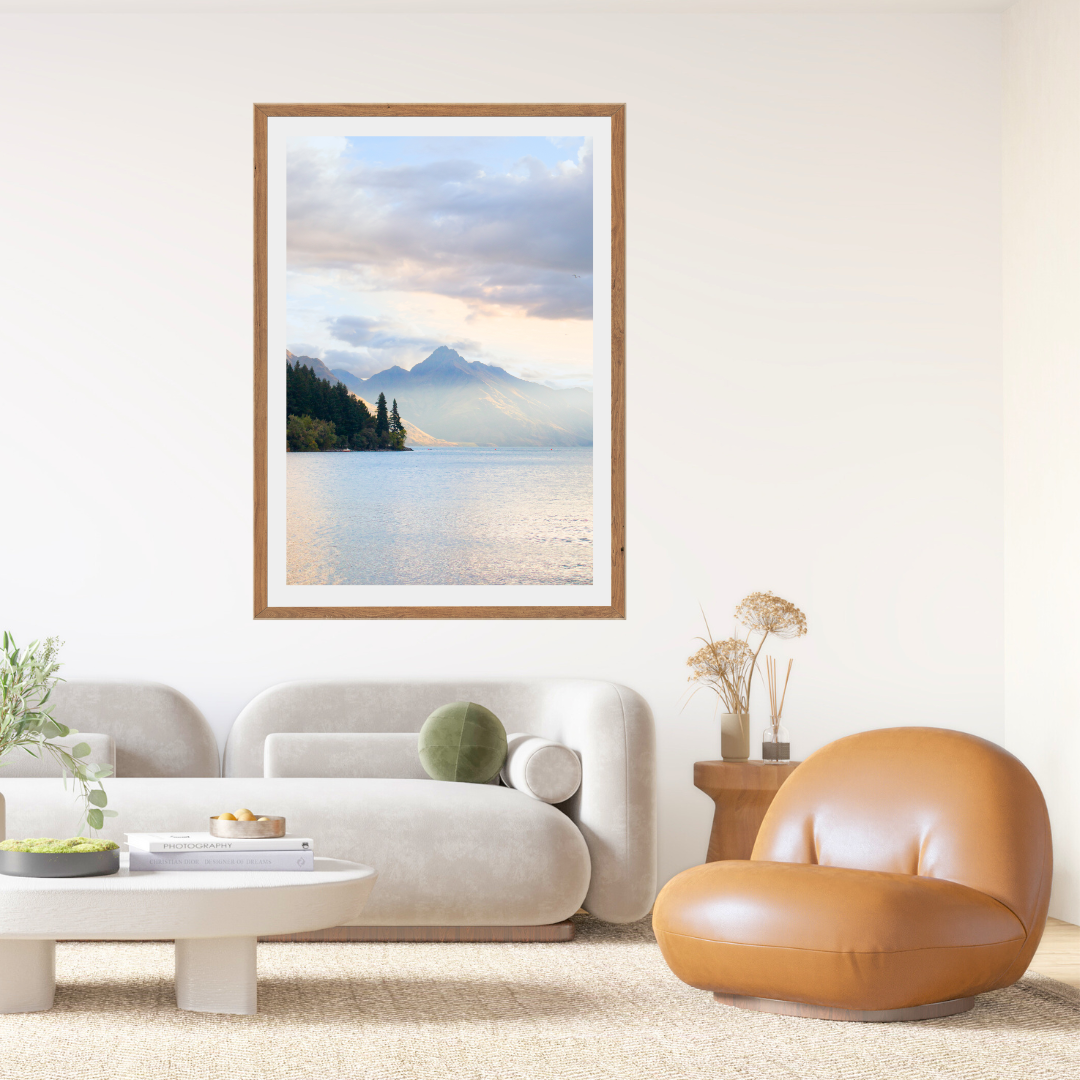 New Zealand Lake Mountainview