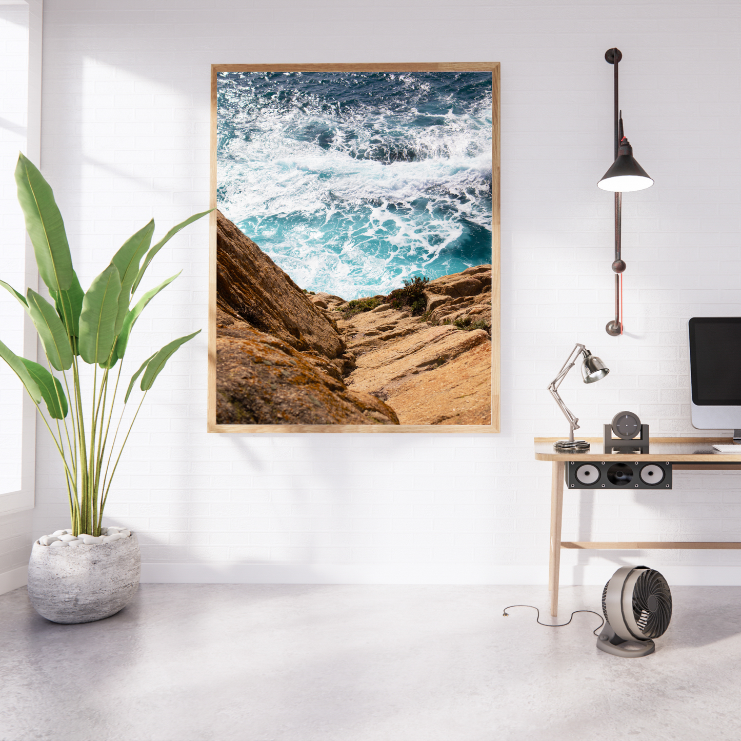 Rock Meets Waves in California