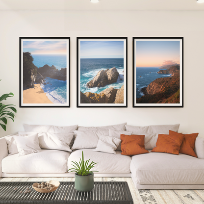 California Big Sur Gallery Set of 3