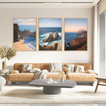 California Big Sur Gallery Set of 3