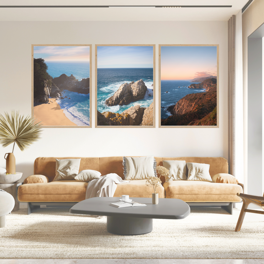 California Big Sur Gallery Set of 3